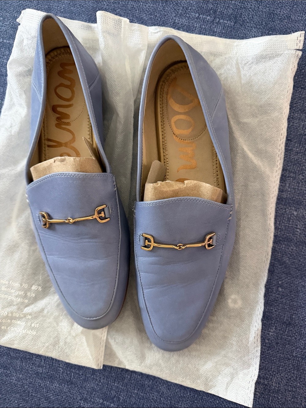 NWOT Sam Edelman Loraine Bit Loafer - Blue